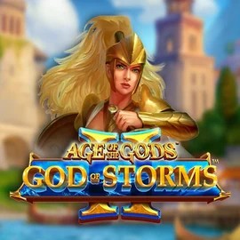Age Of The Gods: God Of Storms 2 logo by Playtech at Sankra Casino