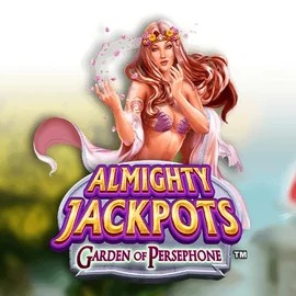 Almighty Jackpots: Garden of Persephone game by Novomatic – logo hosted on Sankra Casino