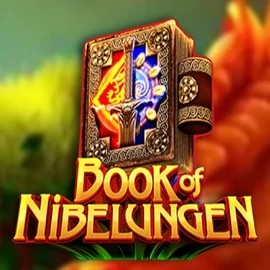 Book of Nibelungen slot logo by Swintt at Sankra Casino