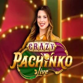 Crazy Pachinko online game logo by Evolution on sankra.eu.com