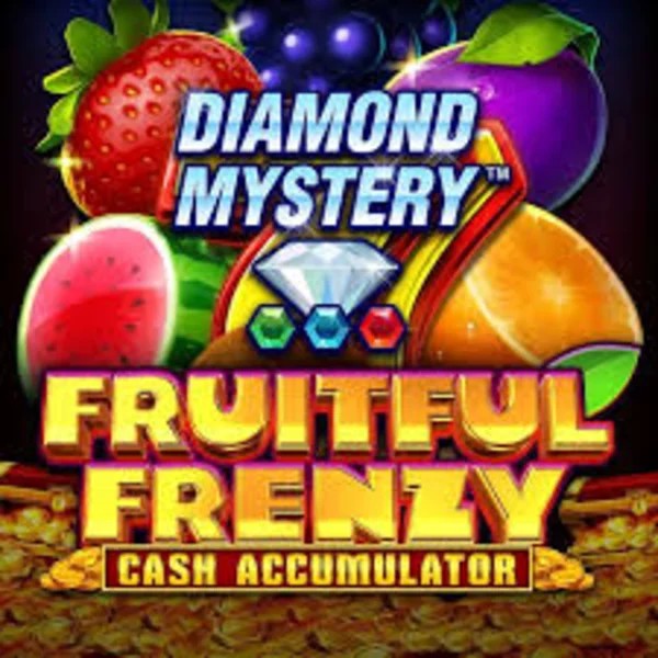 Diamond Mystery Fruitful Frenzy Cash Accumulator by Greentube, showcased at sankra.eu.com – game logo