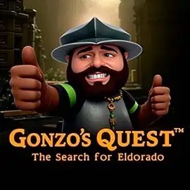 Gonzo's Quest online game logo by NetEnt on sankra.eu.com