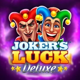 Jokers Luck Deluxe slot logo by Skywind Group at Sankra Casino