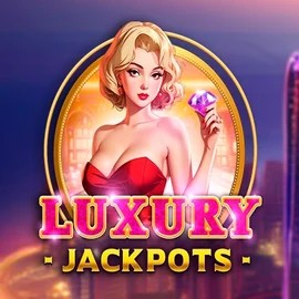 Luxury Jackpots slot visual from Triple Cherry available on sankra.eu.com