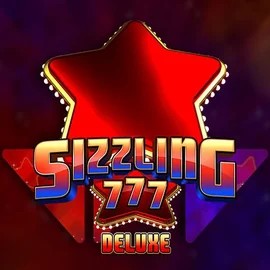 Sizzling 777 Deluxe online game logo by Wazdan on sankra.eu.com