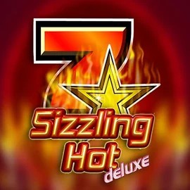 Official Slots logo: Sizzling Hot Deluxe by Novomatic at Sankra Casino