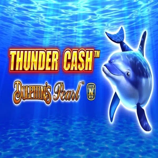 Thunder Cash Dolphins Pearl online game logo by Novomatic on sankra.eu.com